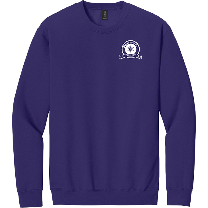 Gildan Softstyle Crewneck Sweatshirt - Purple